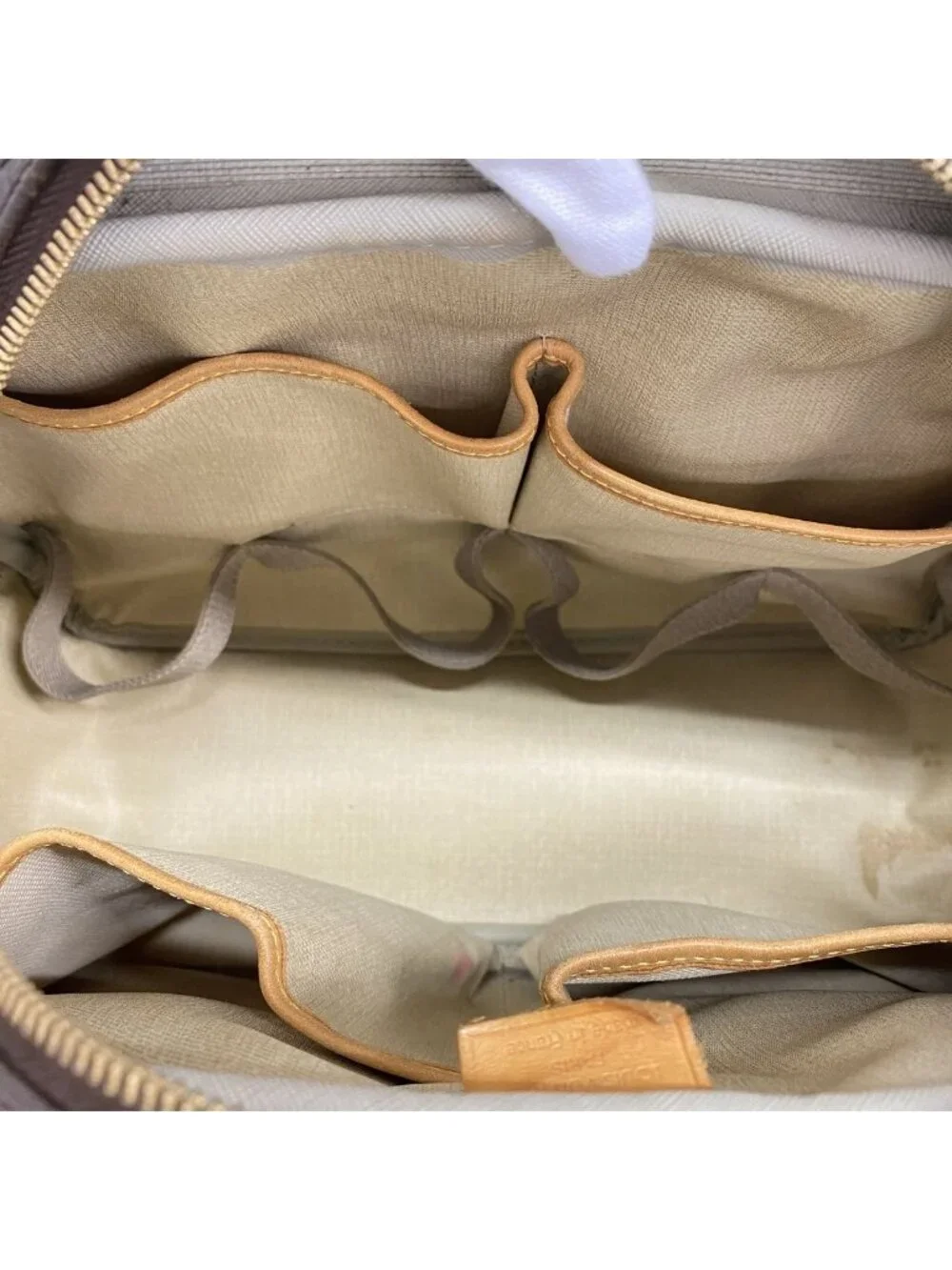 Louis Vuitton Handbag Monogram Deauville Brown